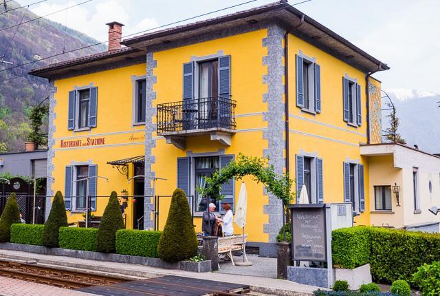 Ristorante Della Stazione Da Yanelo Bed and Breakfast Intragna Εξωτερικό φωτογραφία